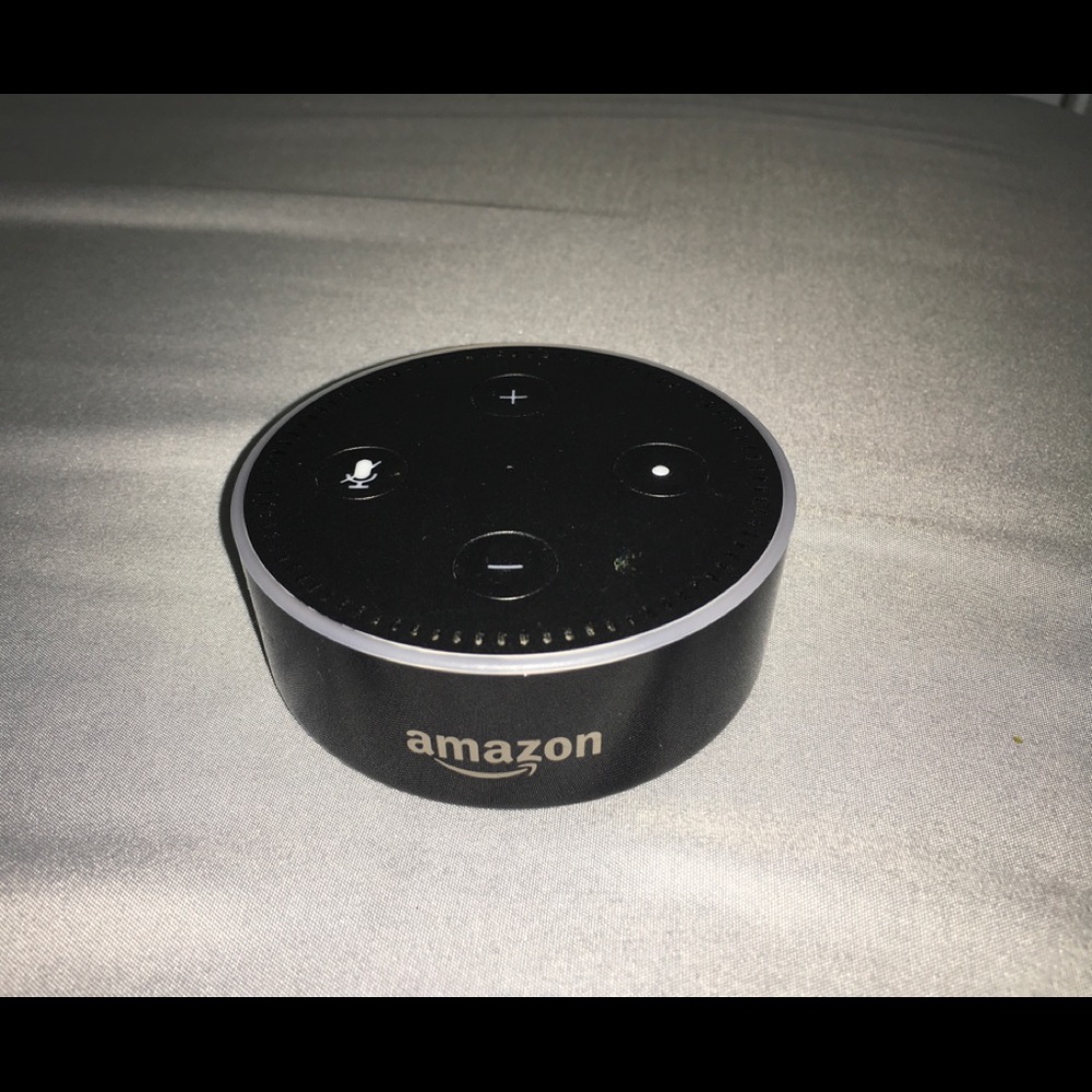 Black Amazon Echo Dot
